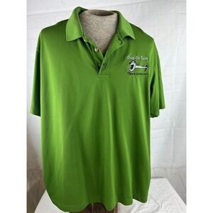Cabelas Mens Big and Tall 2XL Snap-On Tools Polo Shirt Forest Green